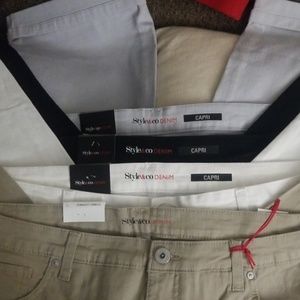 Style and co capri mid rise